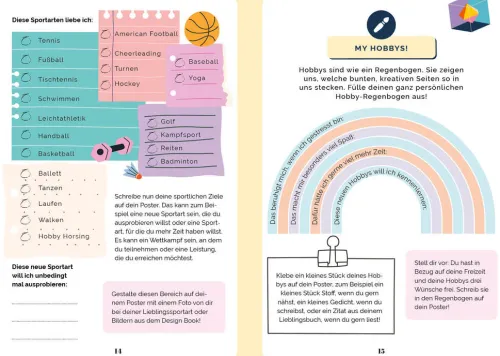 Edition Michael Fischer Notizbücher & -Blöcke-Vision Board: It starts with YOU - Lebe deine Träume für Teens