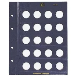Leuchtturm GmbH Hobby & Lifestyle*VISTA Ergänzungsblätter Blanko für VISTA Classic Euroalbum für 2 (Euro) Münzen