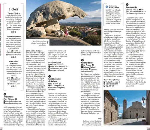 Dorling Kindersley Reise Wandern & Radfahren*Vis-à-Vis Reiseführer Sardinien