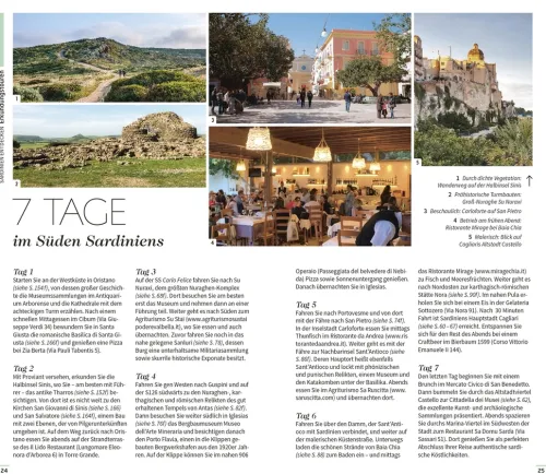 Dorling Kindersley Reise Wandern & Radfahren*Vis-à-Vis Reiseführer Sardinien