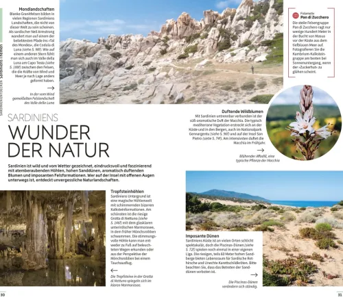 Dorling Kindersley Reise Wandern & Radfahren*Vis-à-Vis Reiseführer Sardinien