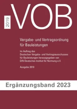 VOB Vergabe- und Vertragsordnung für Bauleistungen*DIN Media Verlag Discount