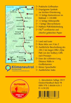 Stein, Conrad Verlag Wandern & Radfahren-Wales: Offas Dyke Path