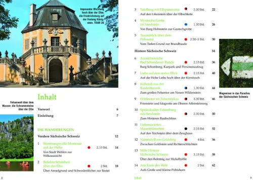 Bruckmann Verlag GmbH Wandern-Wandertouren für Langschläfer Sächsische Schweiz