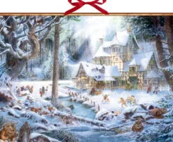 Coppenrath Wandkalender-Wandkalender - Weihnachten auf dem Mühlenhof