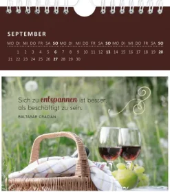 Ars Edition GmbH Wandkalender-Wandkalender Gartenglück 2026