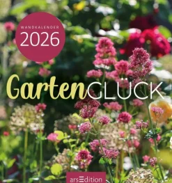 Ars Edition GmbH Wandkalender-Wandkalender Gartenglück 2026