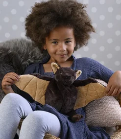 Greenlife Value Puppen & Stofftiere-Warmies 1212 - Fledermaus, Wärmestofftier