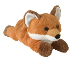 Greenlife Value Puppen & Stofftiere-Warmies 1238 - Liegender Fuchs, Wärmestofftier