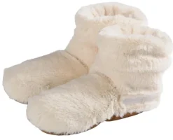 Warmies 3049 - SlippiesÖ Boots Deluxe beige, Gr. 37-42, Wärmestoffschuhe*Greenlife Value Discount