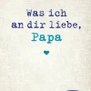 Was ich an dir liebe, Papa*riva Verlag Clearance
