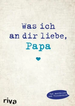 Was ich an dir liebe, Papa*riva Verlag Clearance