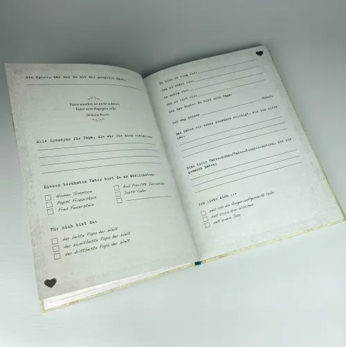 Was ich an dir liebe, Papa*riva Verlag Clearance