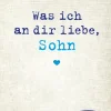 Was ich an dir liebe, Sohn*riva Verlag Best