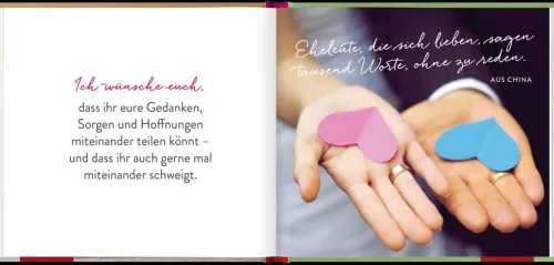 Was ich euch wünsche zur Hochzeit*Groh Verlag Outlet