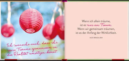 Was ich euch wünsche zur Hochzeit*Groh Verlag Outlet