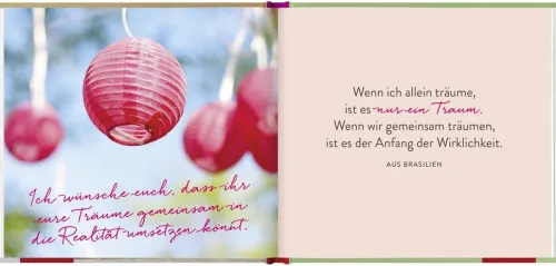 Was ich euch wünsche zur Hochzeit*Groh Verlag Outlet