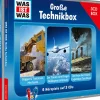 Tessloff Verlag Kinder- & Jugendbücher·Wissen & Sachbücher*WAS IST WAS 3-CD Hörspielbox. Große Technikbox