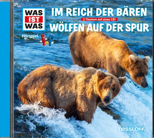 Tessloff Verlag Kinder- & Jugendbücher·Wissen & Sachbücher*Was ist was Hörspiel-CD: Bären/ Wölfe
