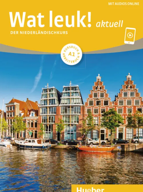 Wat leuk! aktuell A1. Kursbuch und Arbeitsbuch mit Audios online*Hueber Verlag GmbH Sale