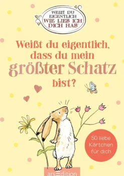 Ars Edition GmbH Liebe & Hochzeit*Weißt du eigentlich, dass du mein größter Schatz bist?
