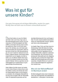 Trias Ratgeber-Welche Nährstoffe braucht mein Kind?