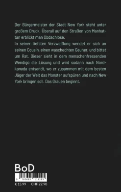 BoD - Books on Demand Esoterische Thriller-Wendigo's Soul