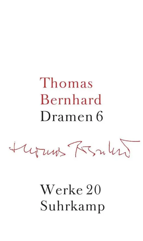 Suhrkamp Verlag Gesamtausgaben-Werke 20. Dramen 6