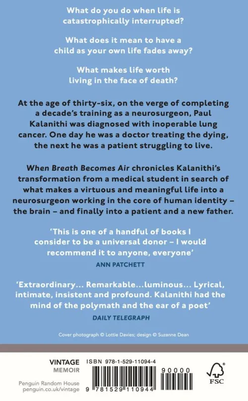 Random House UK Ltd Biografien & Erfahrungen-When Breath Becomes Air