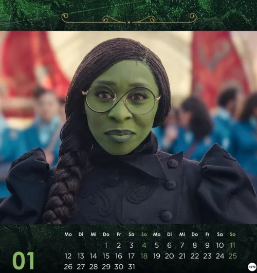 Heye Postkartenkalender-Wicked Postkartenkalender 2026