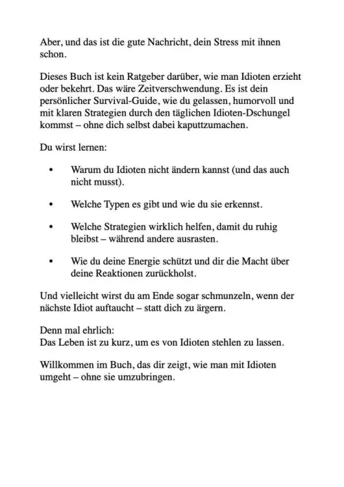 Reichenbacher Publishing Ratgeber|Ratgeber-WIE MAN MIT IDIOTEN UMGEHT