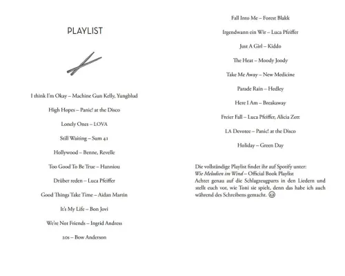 ONE Lgbtqia+ Jugendbücher-Wie Melodien im Wind