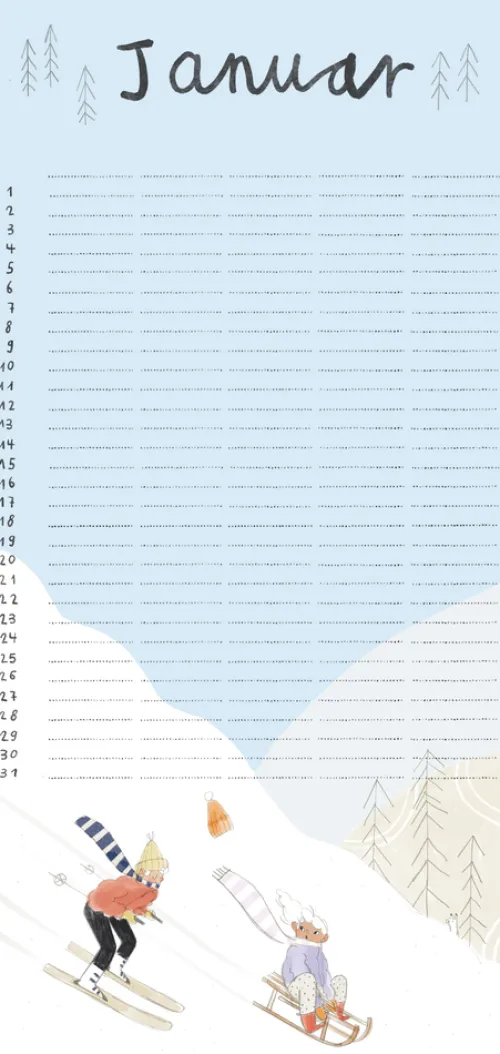 Bohem Press Ag Immerwährender Kalender*(Wieder) ein tolles Jahr 2023