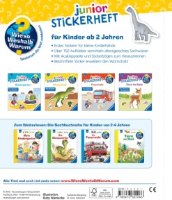 Ravensburger Verlag Stickerhefte*Wieso? Weshalb? Warum? junior Stickerheft - Dinosaurier