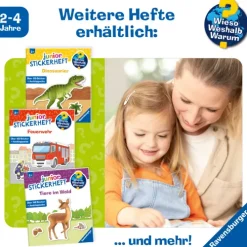 Ravensburger Verlag Stickerhefte*Wieso? Weshalb? Warum? junior Stickerheft - Dinosaurier