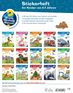 Ravensburger Verlag Stickerhefte*Wieso? Weshalb? Warum? Stickerheft: Im Wald