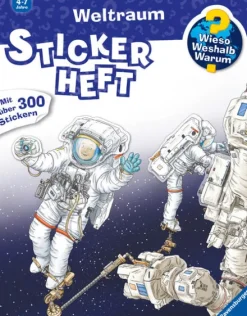 Ravensburger Verlag Stickerhefte*Wieso? Weshalb? Warum? Stickerheft: Weltraum