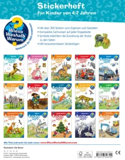 Wieso? Weshalb? Warum? Stickerheft: Pferde*Ravensburger Verlag