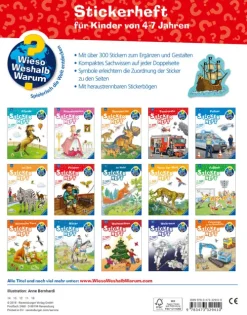 Ravensburger Verlag Stickerhefte-Wieso? Weshalb? Warum? Stickerheft: Piraten