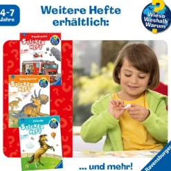 Ravensburger Verlag Stickerhefte-Wieso? Weshalb? Warum? Stickerheft: Piraten