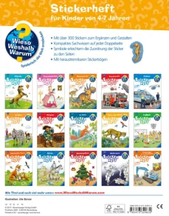 Wieso? Weshalb? Warum? Stickerheft: Tiere der Welt*Ravensburger Verlag Online