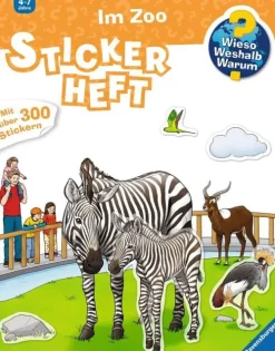 Wieso? Weshalb? Warum? Stickerheft: Im Zoo*Ravensburger Verlag Hot