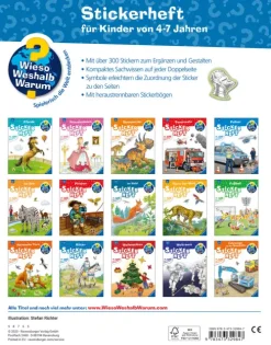Ravensburger Verlag Stickerhefte*Wieso? Weshalb? Warum? Stickerheft: Ritter