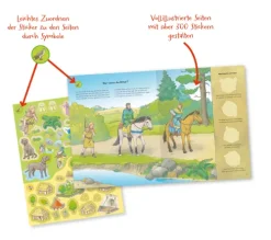 Ravensburger Verlag Stickerhefte*Wieso? Weshalb? Warum? Stickerheft: Ritter