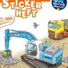 Ravensburger Verlag Stickerhefte*Wieso? Weshalb? Warum? Stickerheft: Fahrzeuge auf der Baustelle