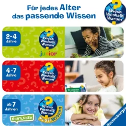 Ravensburger Verlag Stickerhefte*Wieso? Weshalb? Warum? Stickerheft: Fahrzeuge auf der Baustelle