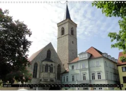 Calvendo Wandkalender-Willkommen in ERFURT (Wandkalender 2026 DIN A3 quer), Monatskalender