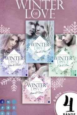 Impress Winter Romance-Winter of Love: 4 Bände in einem Bundle!