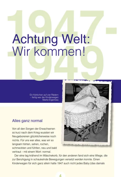 Wartberg Verlag Geburtstag-Wir vom Jahrgang 1947 - Kindheit und Jugend