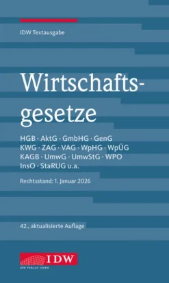 Wirtschaftsgesetze 2025*Idw-Verlag GmbH Sale